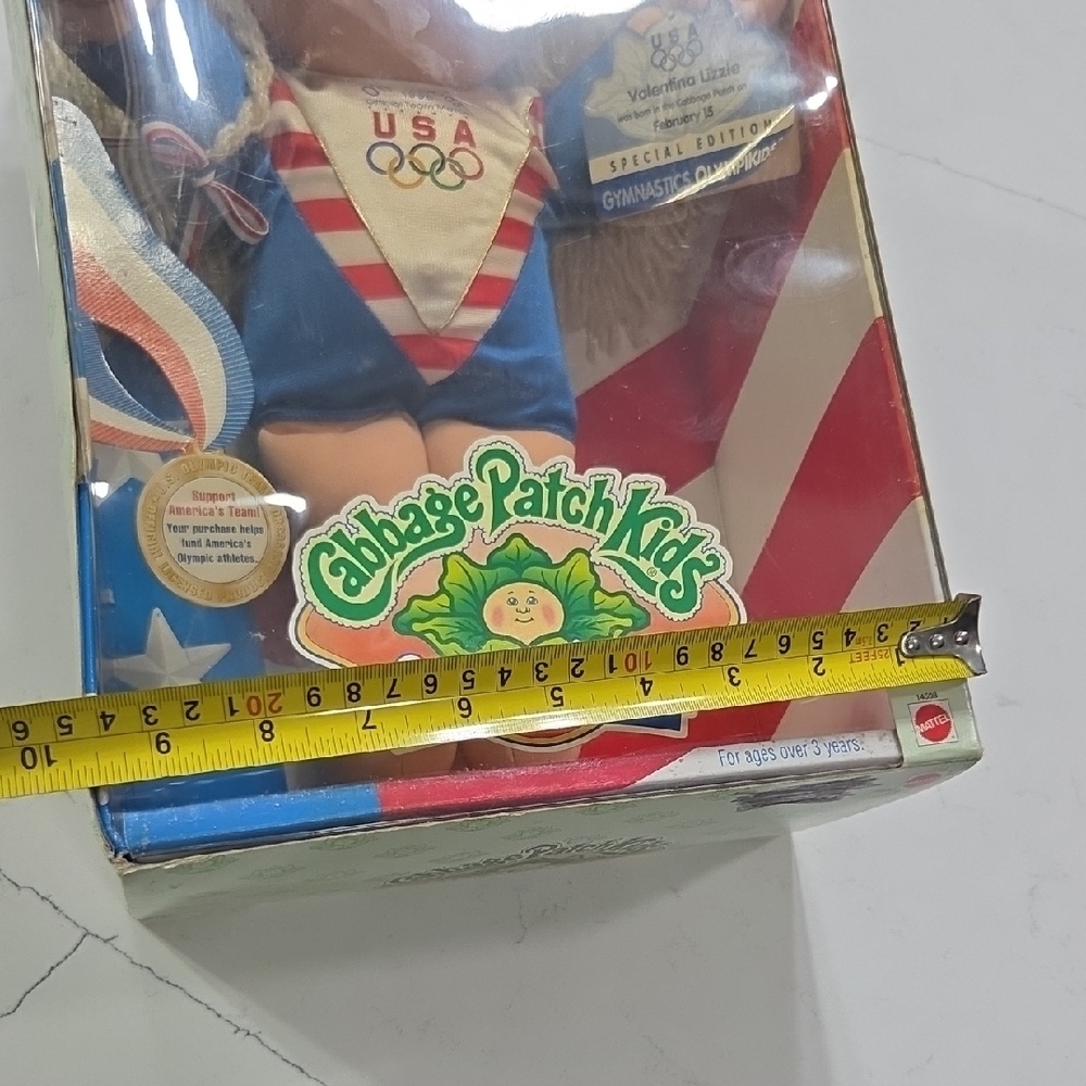 OlympiKids Special Edition Cabbage Patch Kids Doll - Blue New In Original Box - Picture 11 of 11